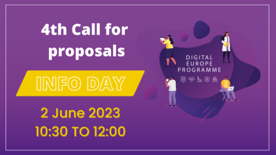 DIGITAL Info Day: Odkrijte četrti sklop razpisov za zbiranje predlogov v okviru programa DIGITAL Europe!